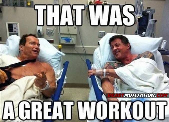Anyone feeling this way after yesterday's Filthy Fifty? Nice work everyone!! 