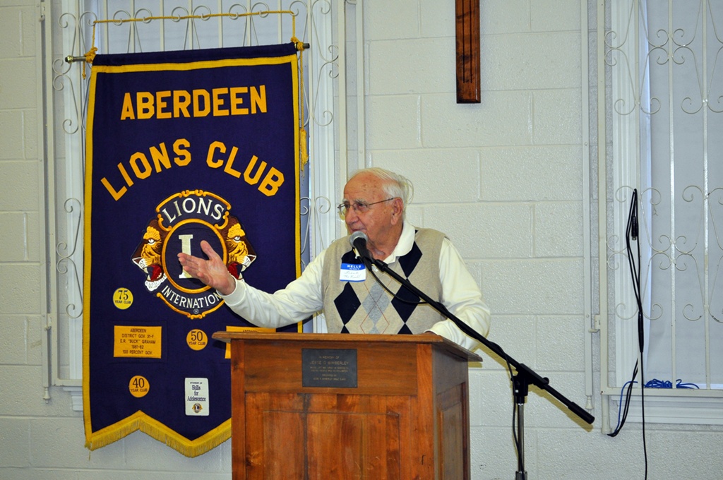 Frank McNeill gives a little history the club