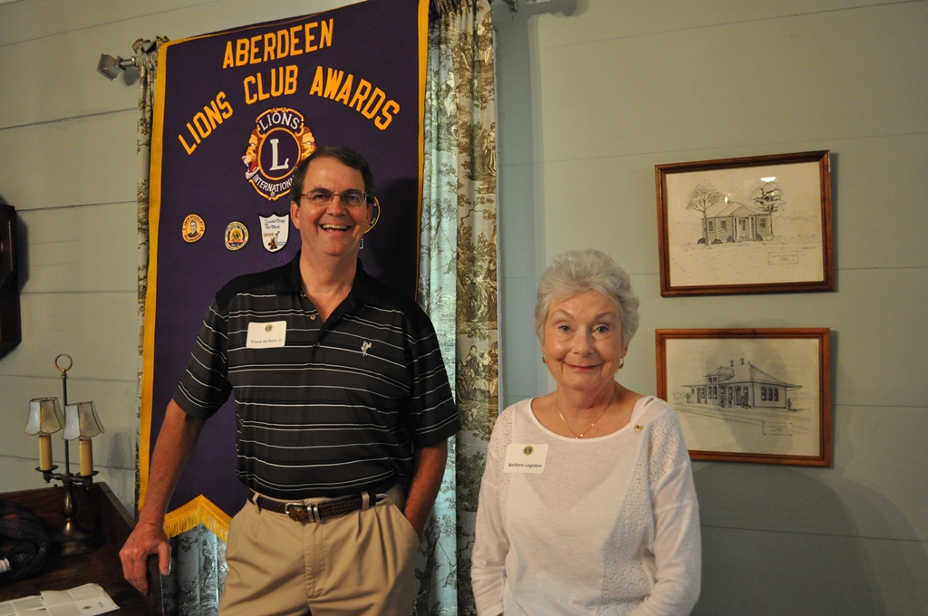  Lions Frank McNeill, Jr. and Barbara Logsdon 