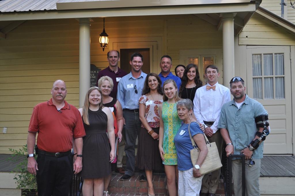  Our 2015 scholarship winners and their families (from top left to bottom right): Robin Hankey, Paul Crocker, Joseph Bouchard, Michelle Brouchard, Paul Crocker, Marissa Brouchard, Robert Anderson, Tori Little, Heather Alers-Hankey, Dan Anderson, Marg