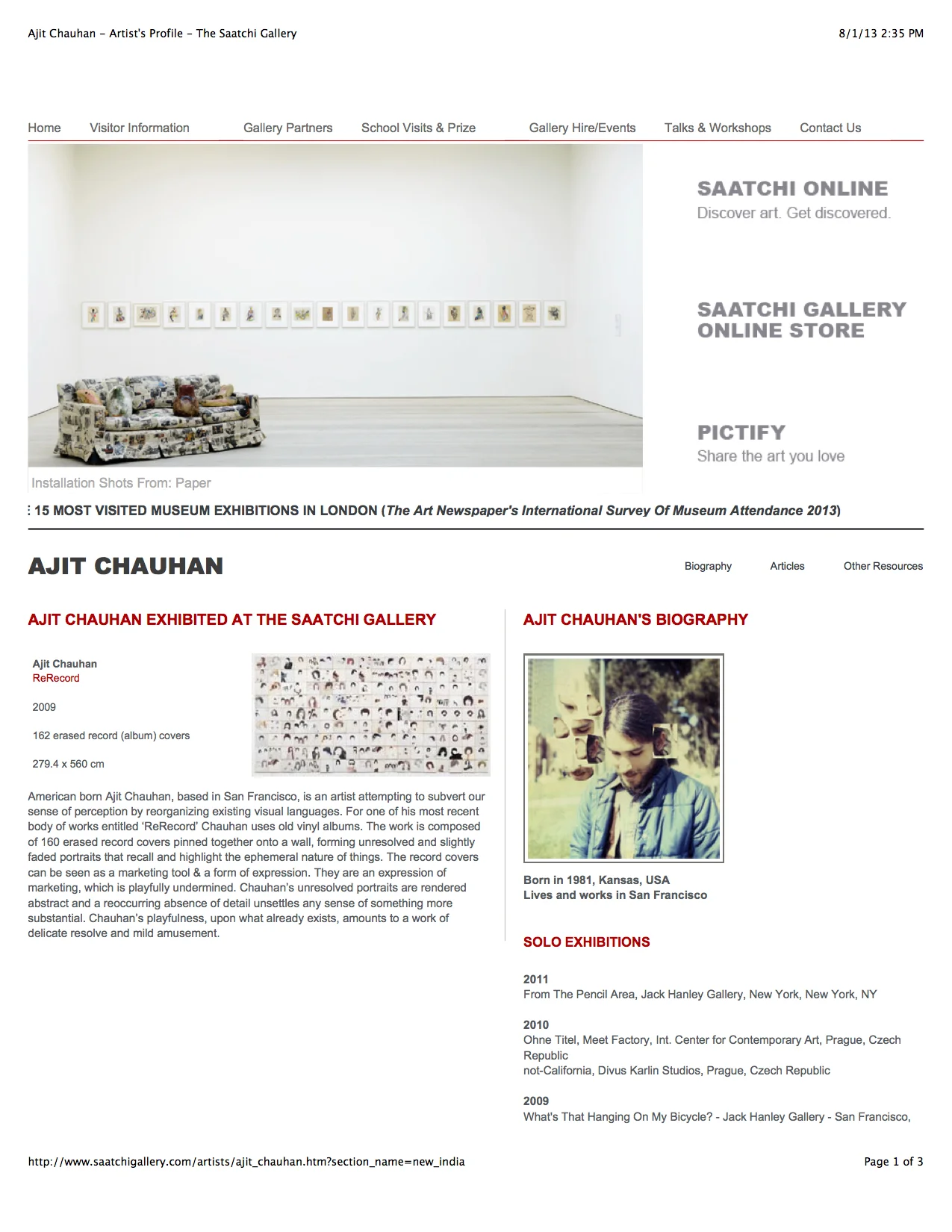 Ajit Chauhan - Artist's Profile - The Saatchi Gallery.jpg