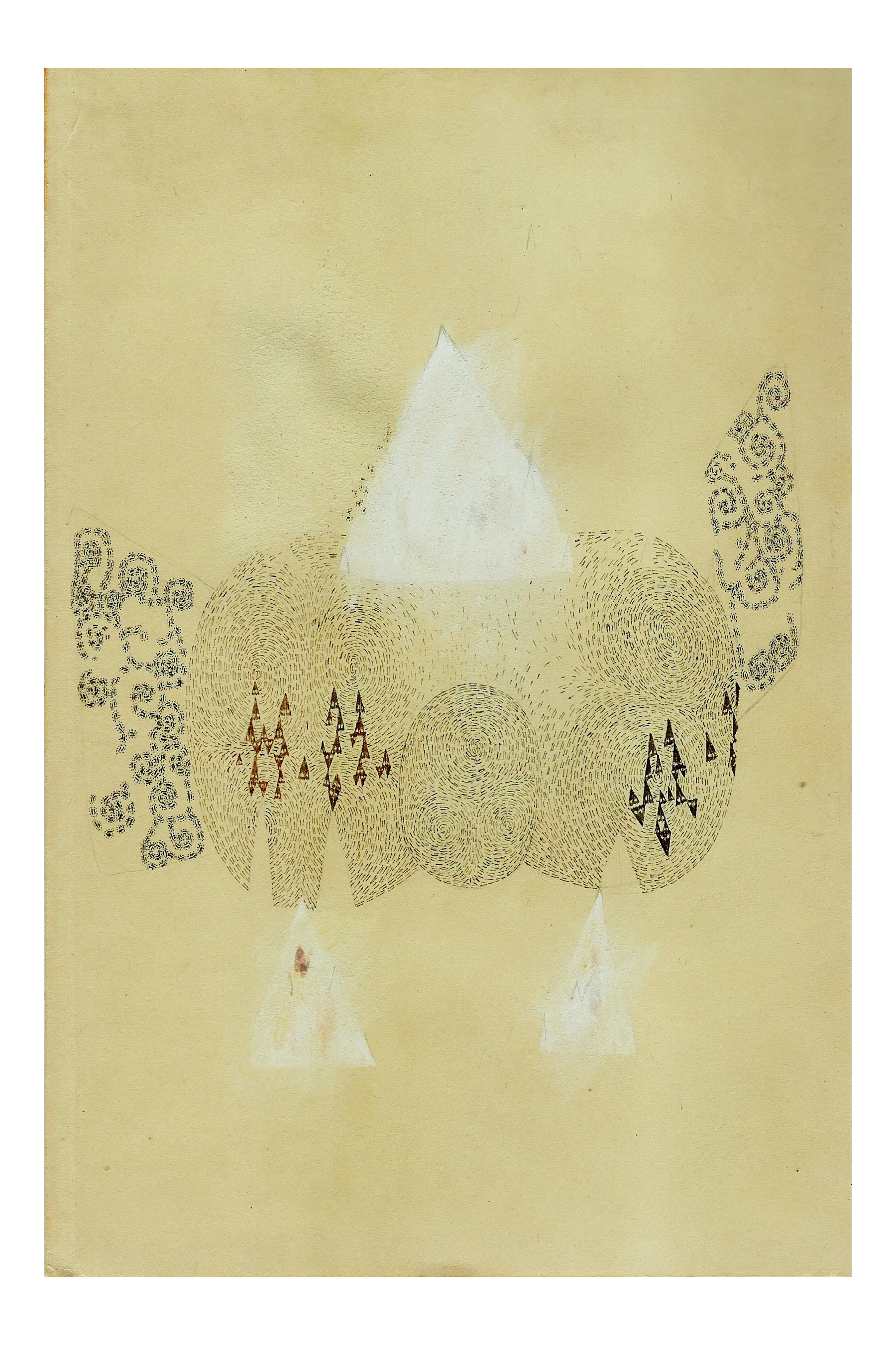 Tago 2004 Pencil, ink, and gouache on paper
