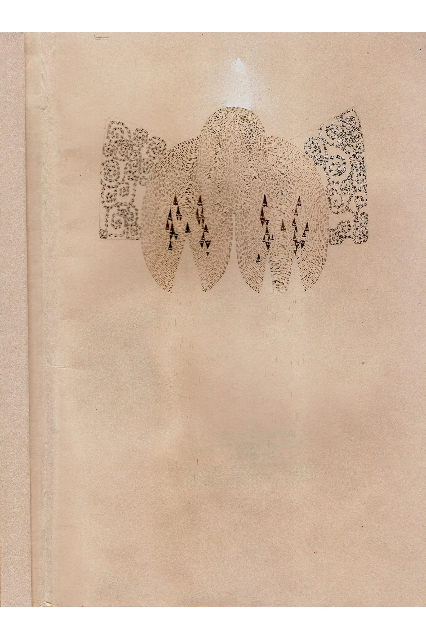 Mago 2004 Pencil, ink, and gouache on paper