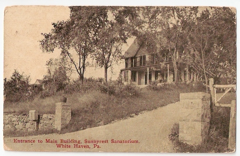 White Haven Sanatorium Entrance