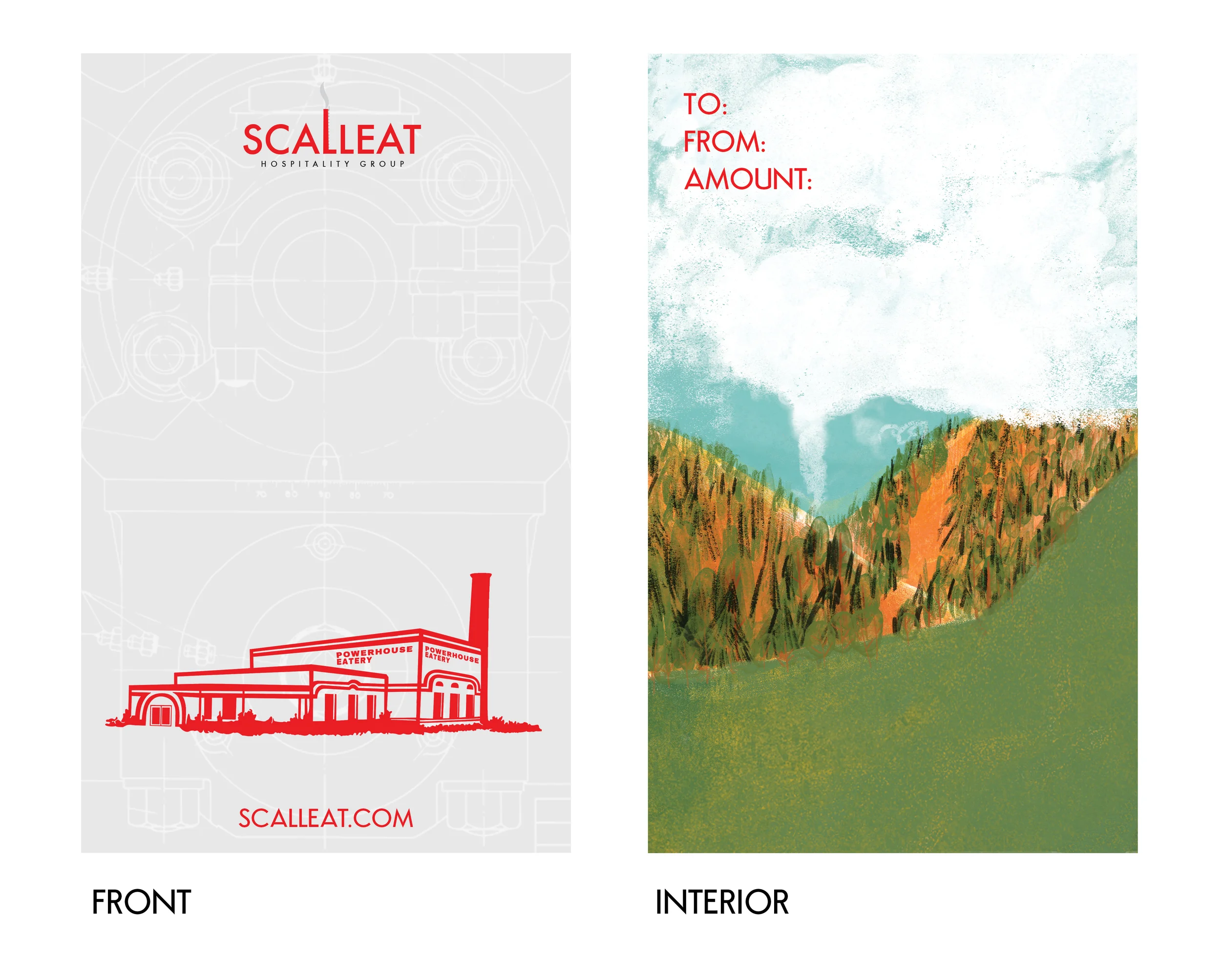 Custom Gift Card Presenter