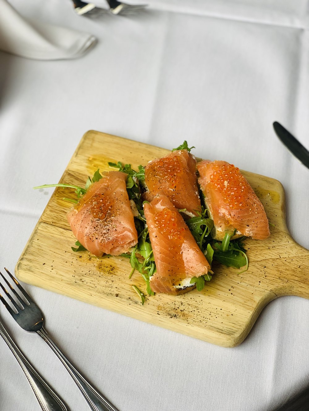 Smoked Salmon Sandwich