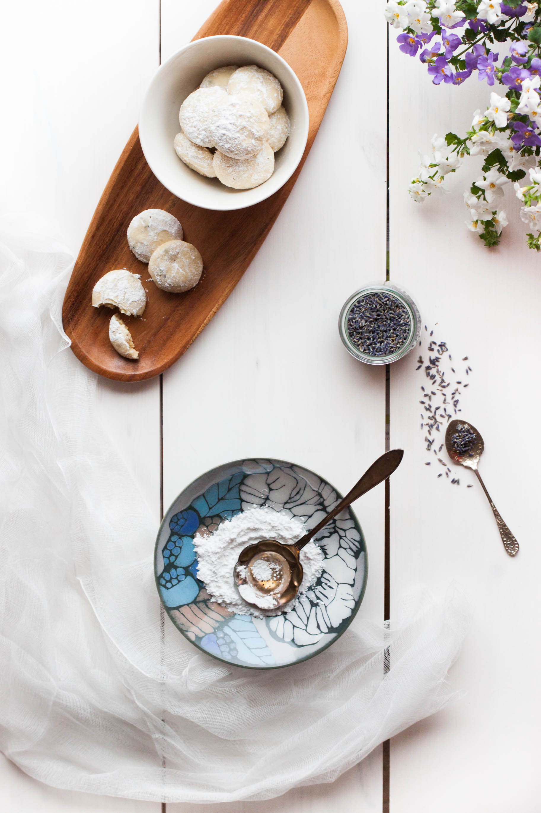 Lavender Cookies | my blue&white kitchen