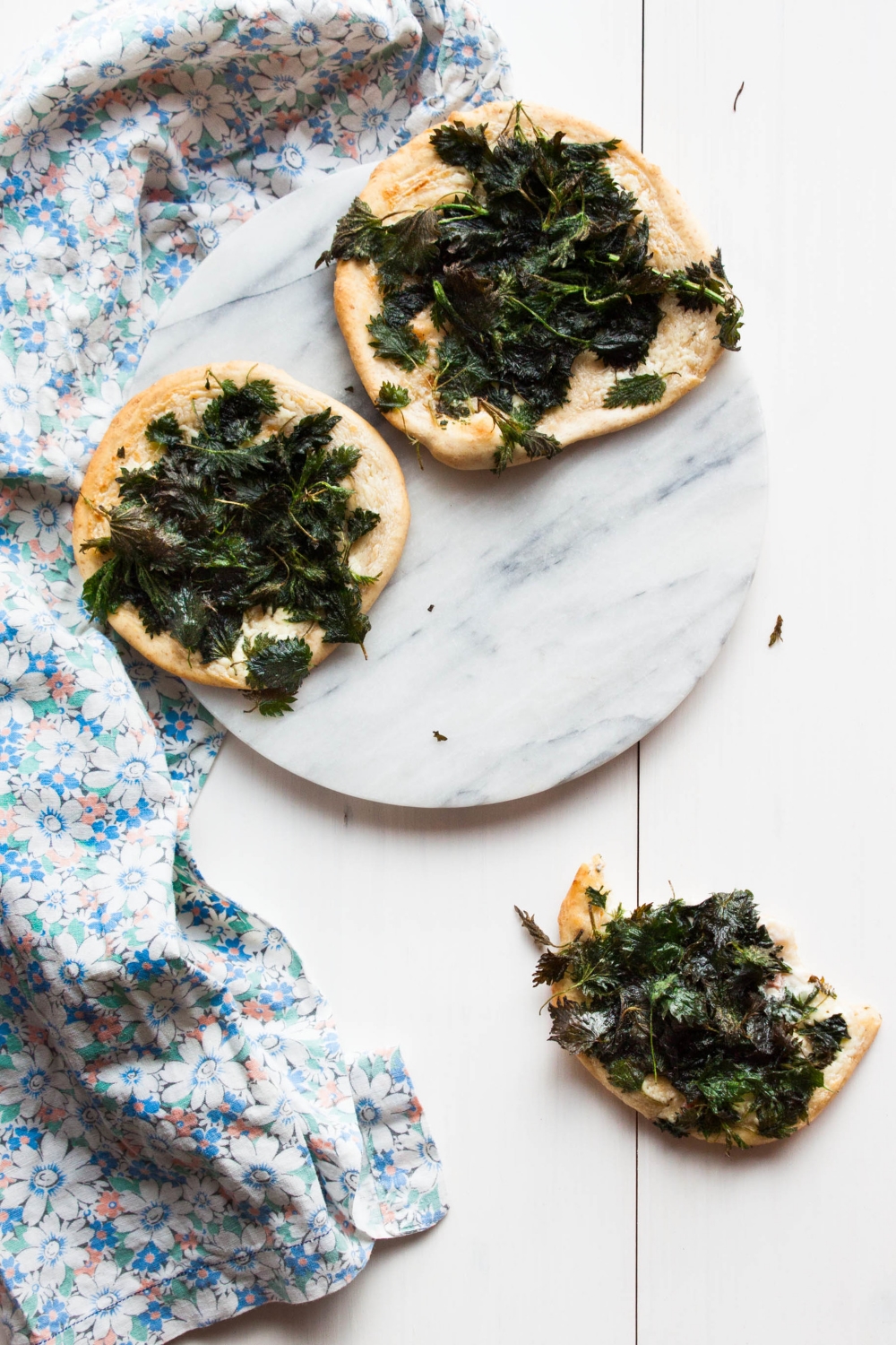 Nettle Flatbread | my blue&white kitchen