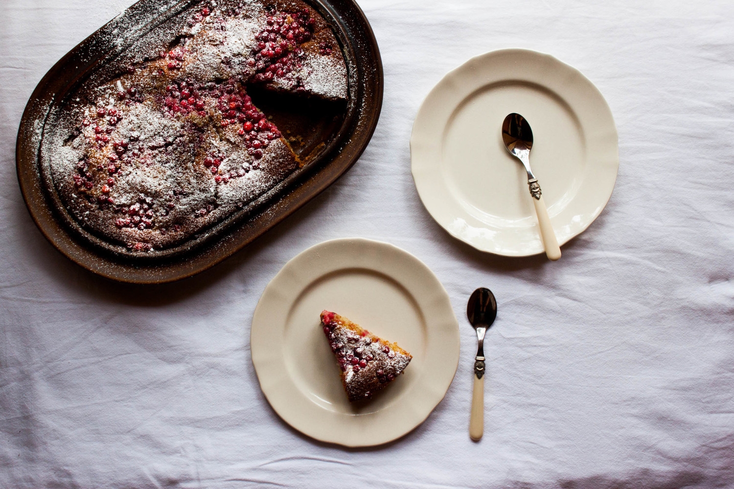 Redcurrant Buttermilk Cake | My Blue&White Kitchen