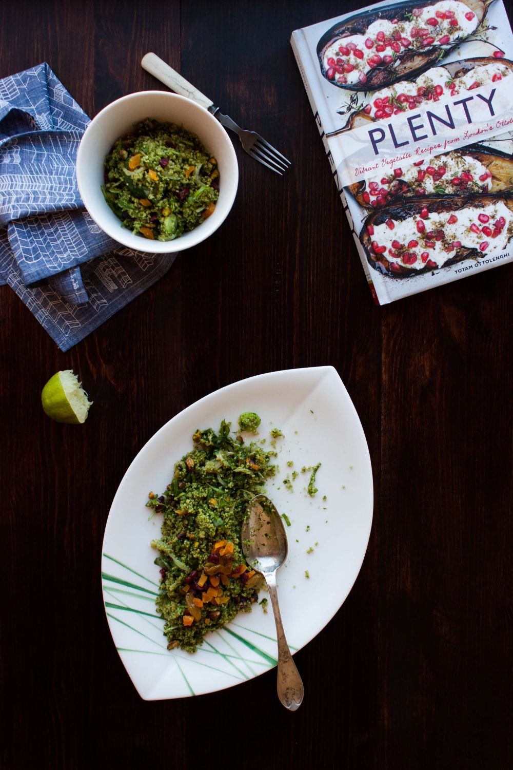 Green Couscous Salad | My Blue&White Kitchen