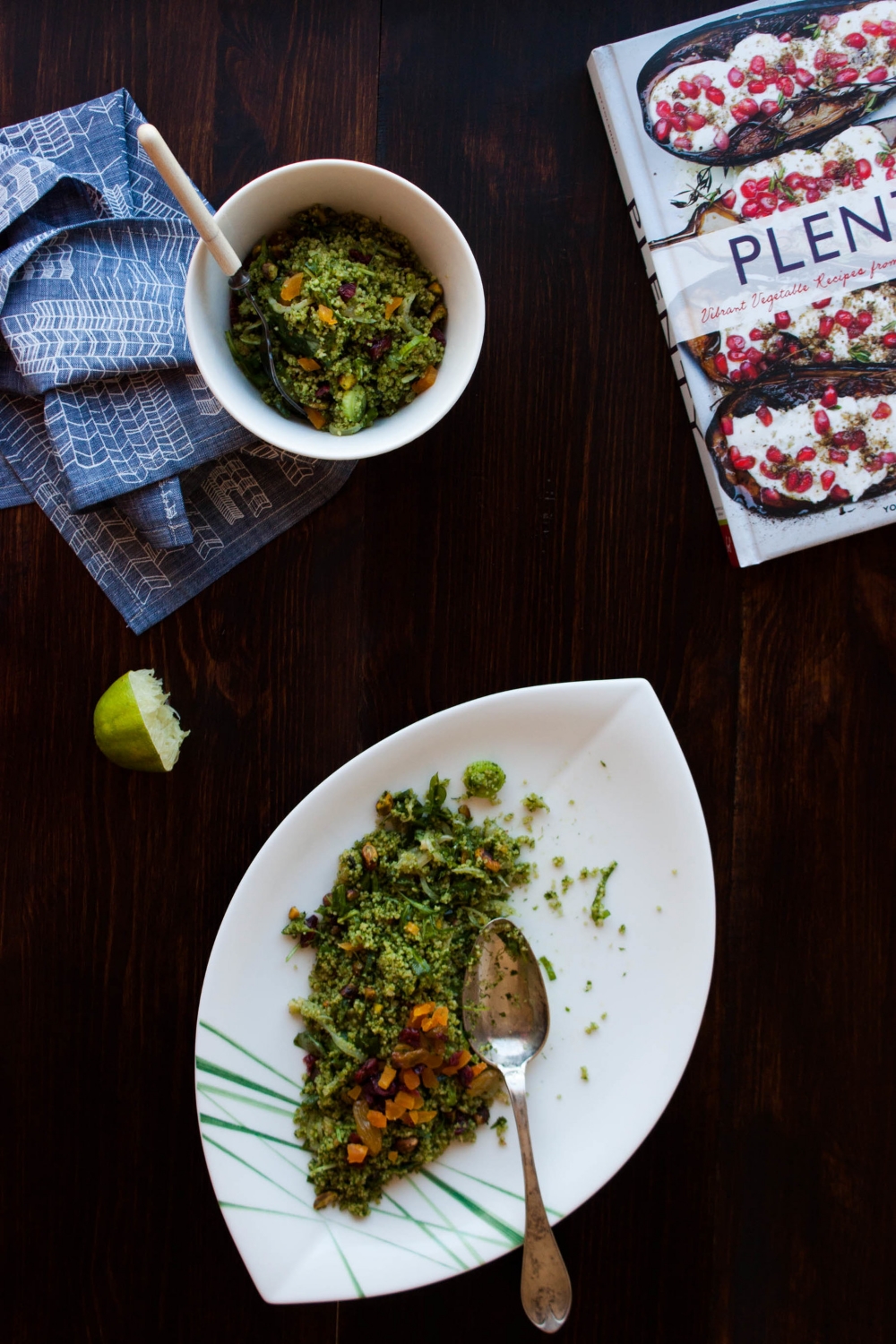 Green Couscous Salad | My Blue&White Kitchen
