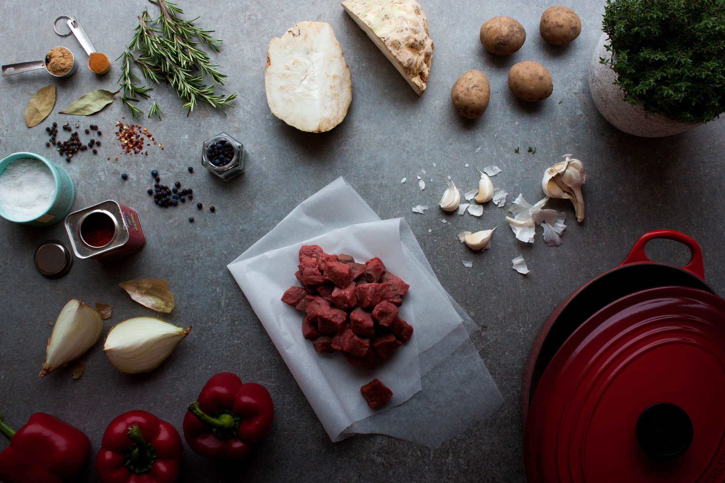 Moose Goulash | My Blue&White Kitchen