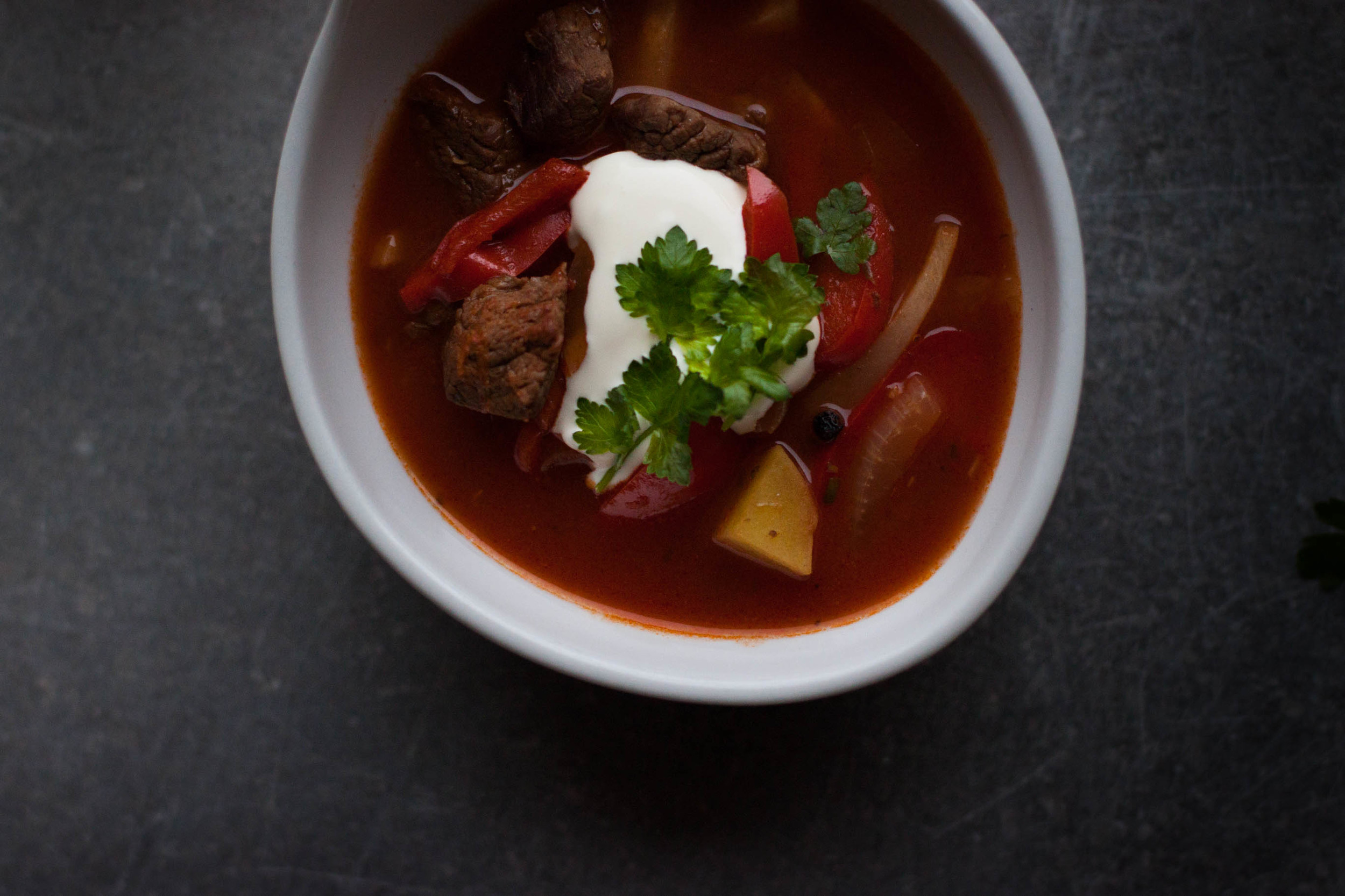 Moose Goulash | My Blue&White Kitchen