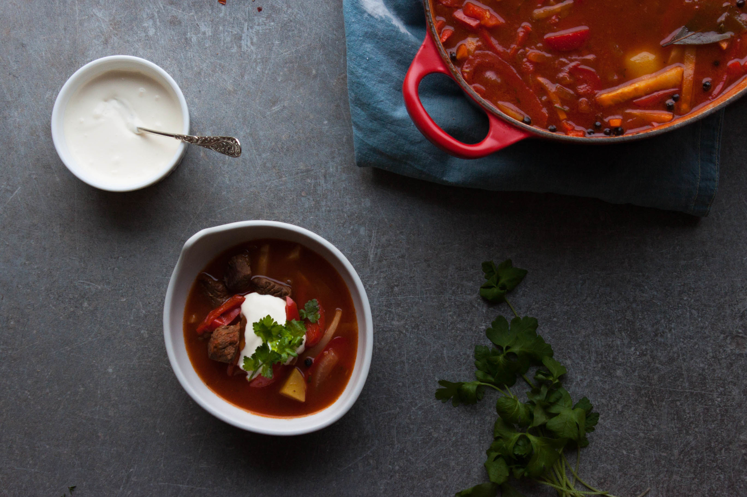 Moose Goulash | My Blue&White Kitchen