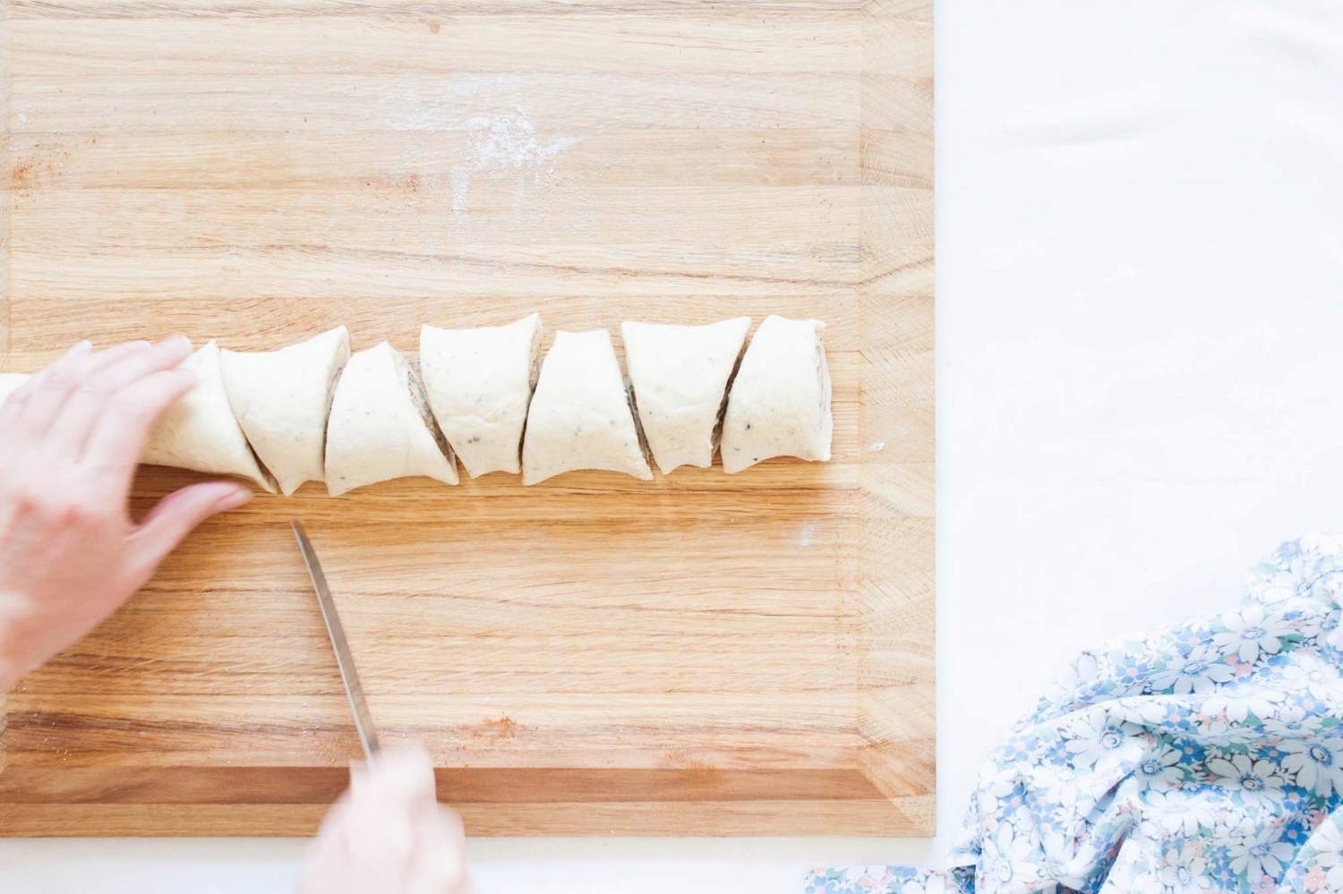 My Blue&White Kitchen | Finnish Cinnamon Rolls