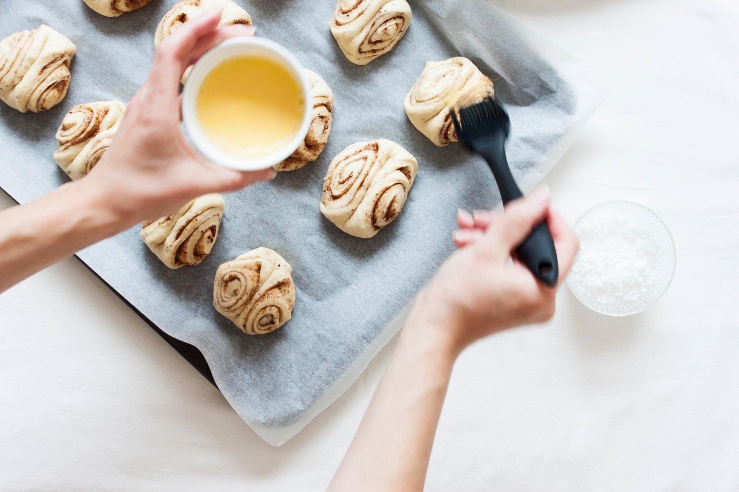 My Blue&White Kitchen | Finnish Cinnamon Rolls