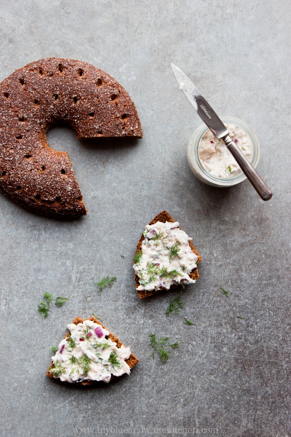 Smoked Fish Spread | My Blue&White Kitchen