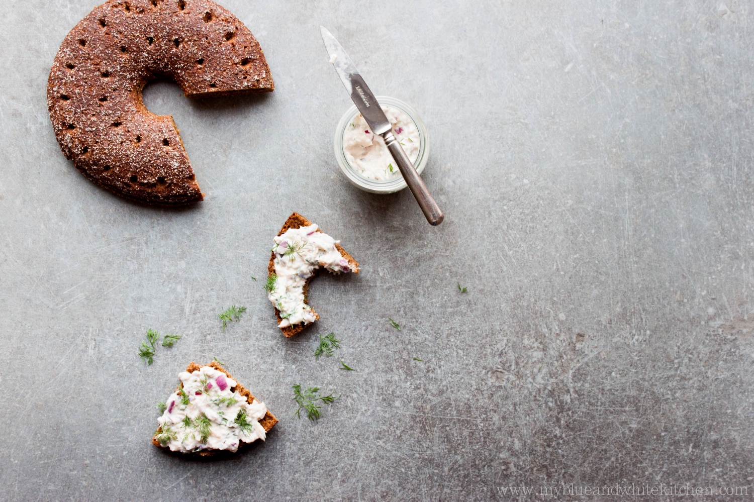 Smoked Fish Spread | My Blue&White Kitchen