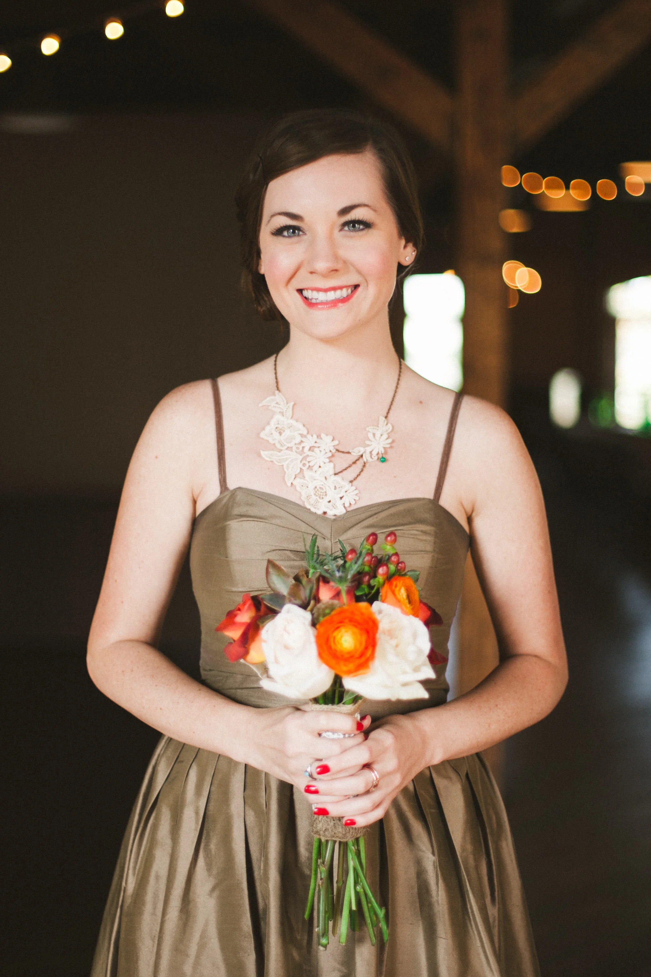 October Bridesmaid Bouquet