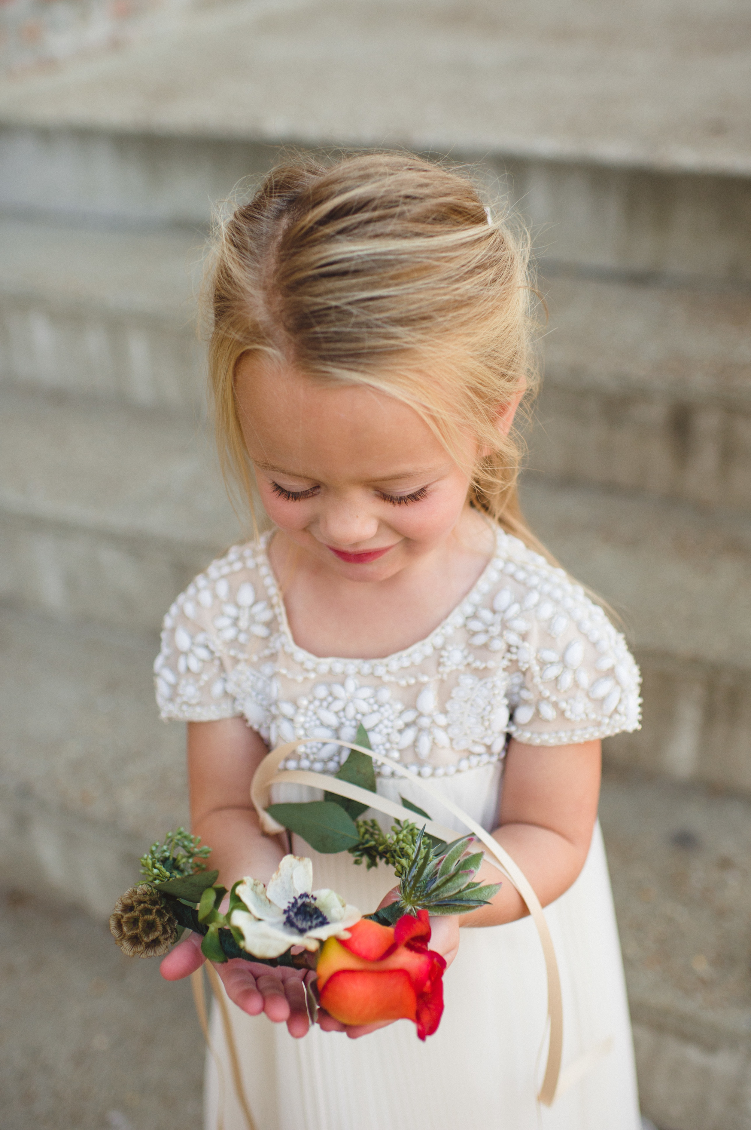 Flower Girl Floral Crown