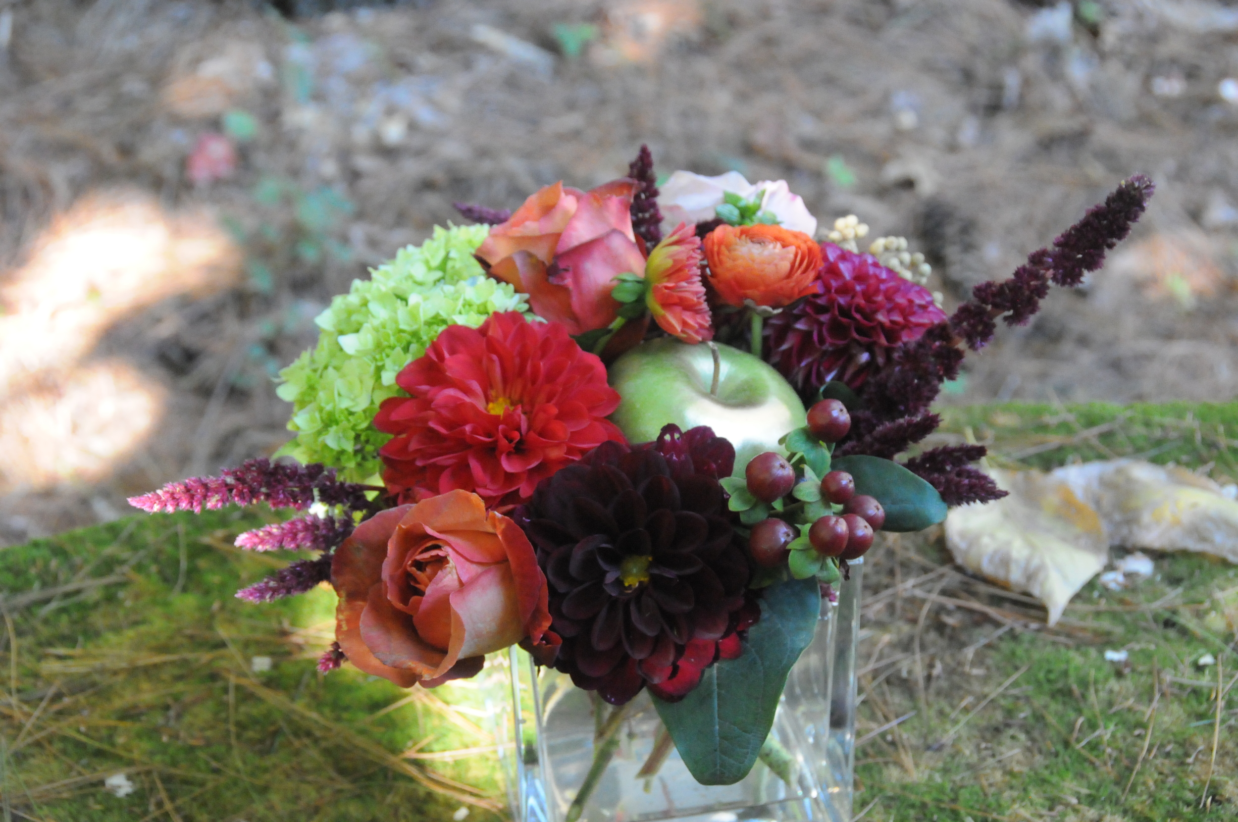 Fall Nashville Wedding Flower Arrangement
