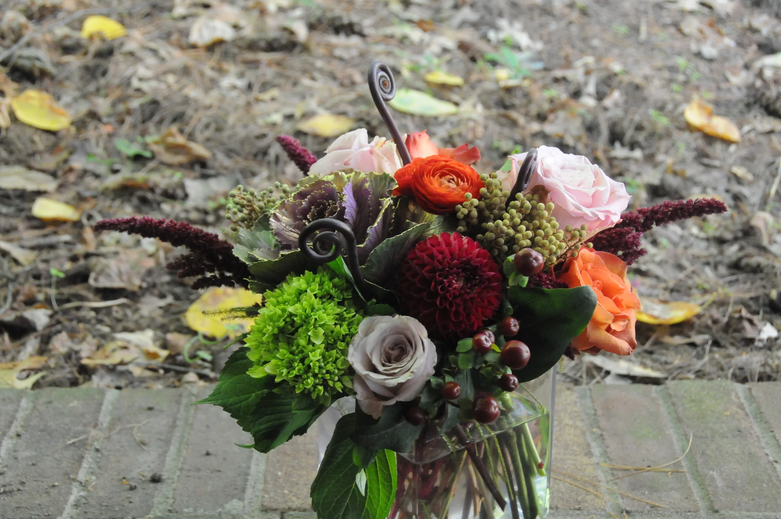 Fall Wedding Centerpiece