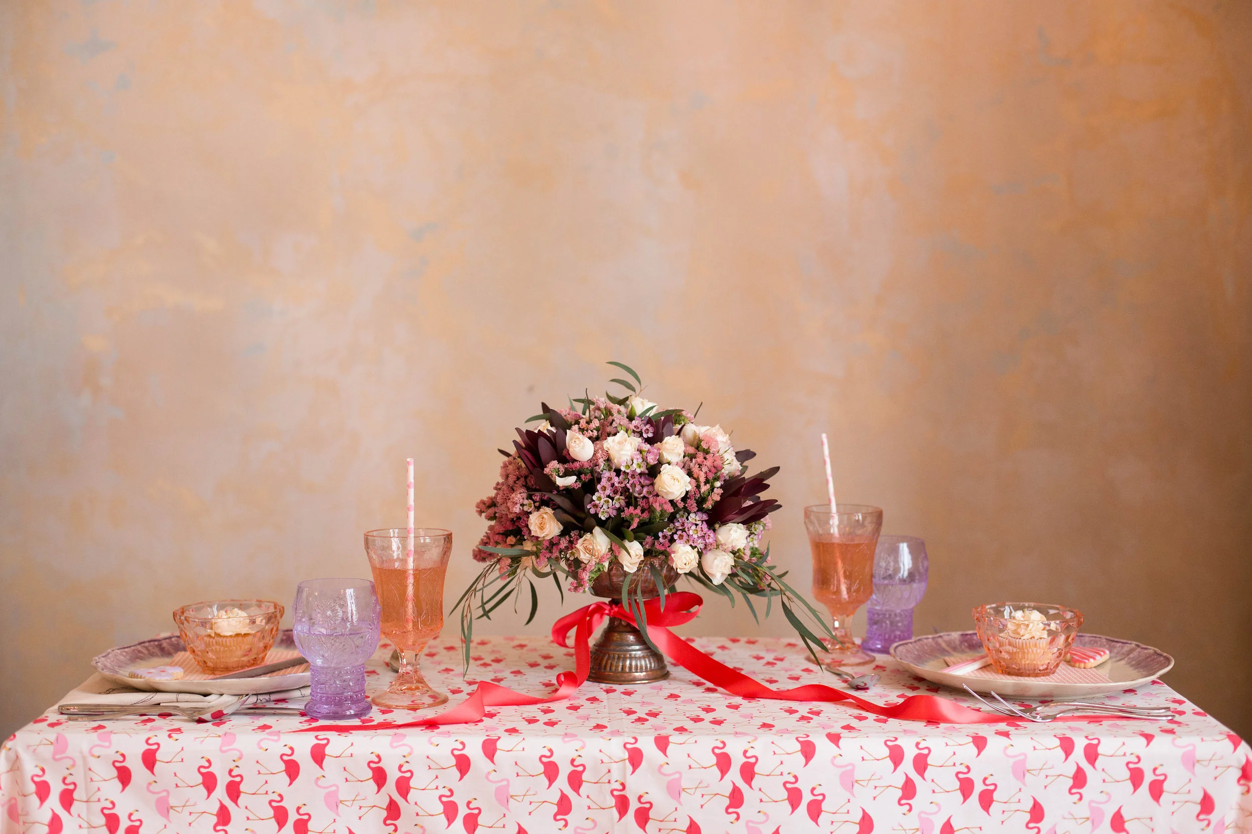 Parisian Valentine's Day Table
