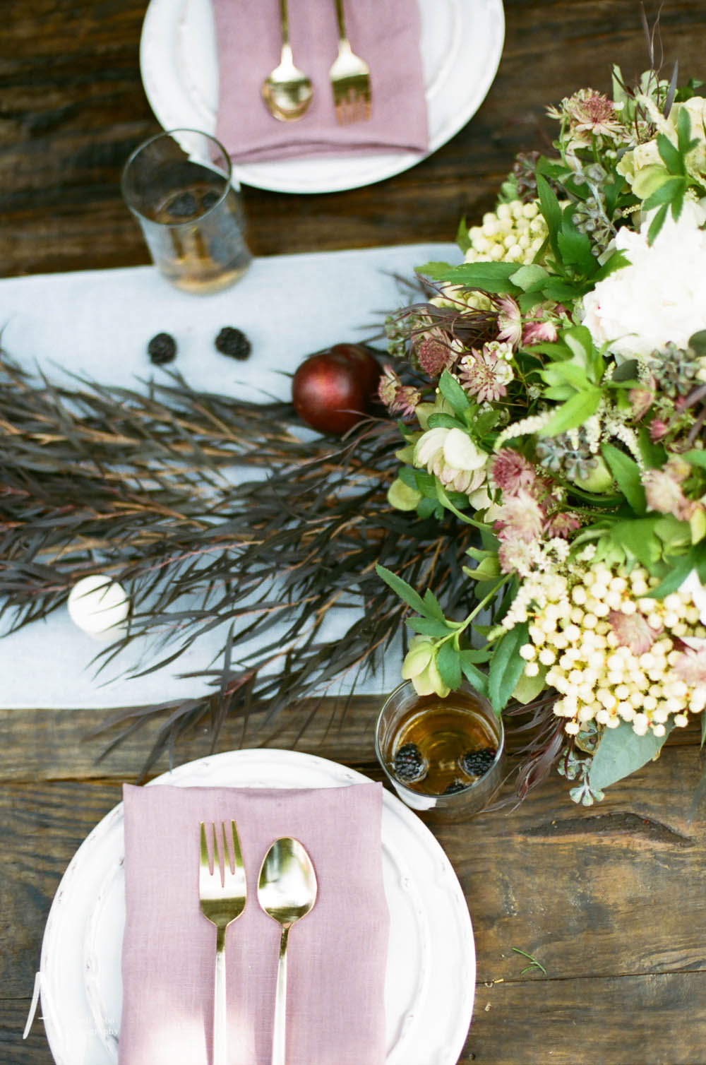 Flowers by Rosemary & Finch // Styling by Jessica Sloane // Photo by Abigail Bobo