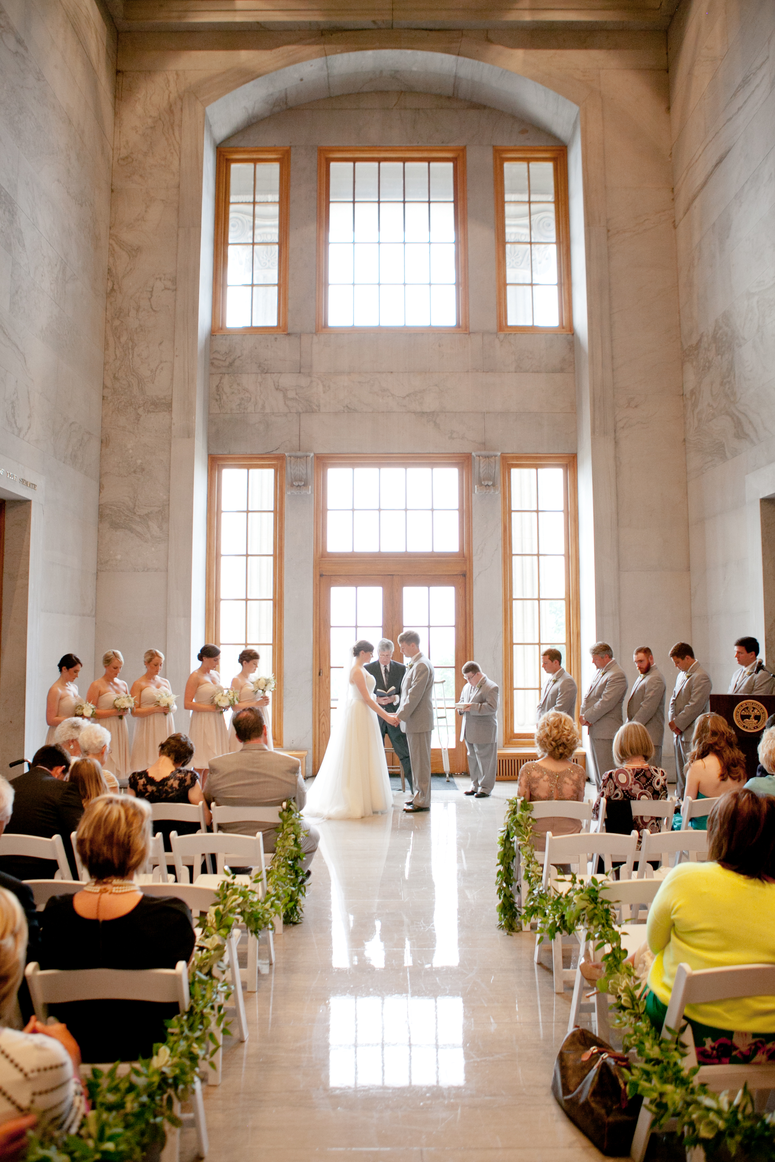 Tennessee State Capitol Wedding Ceremony