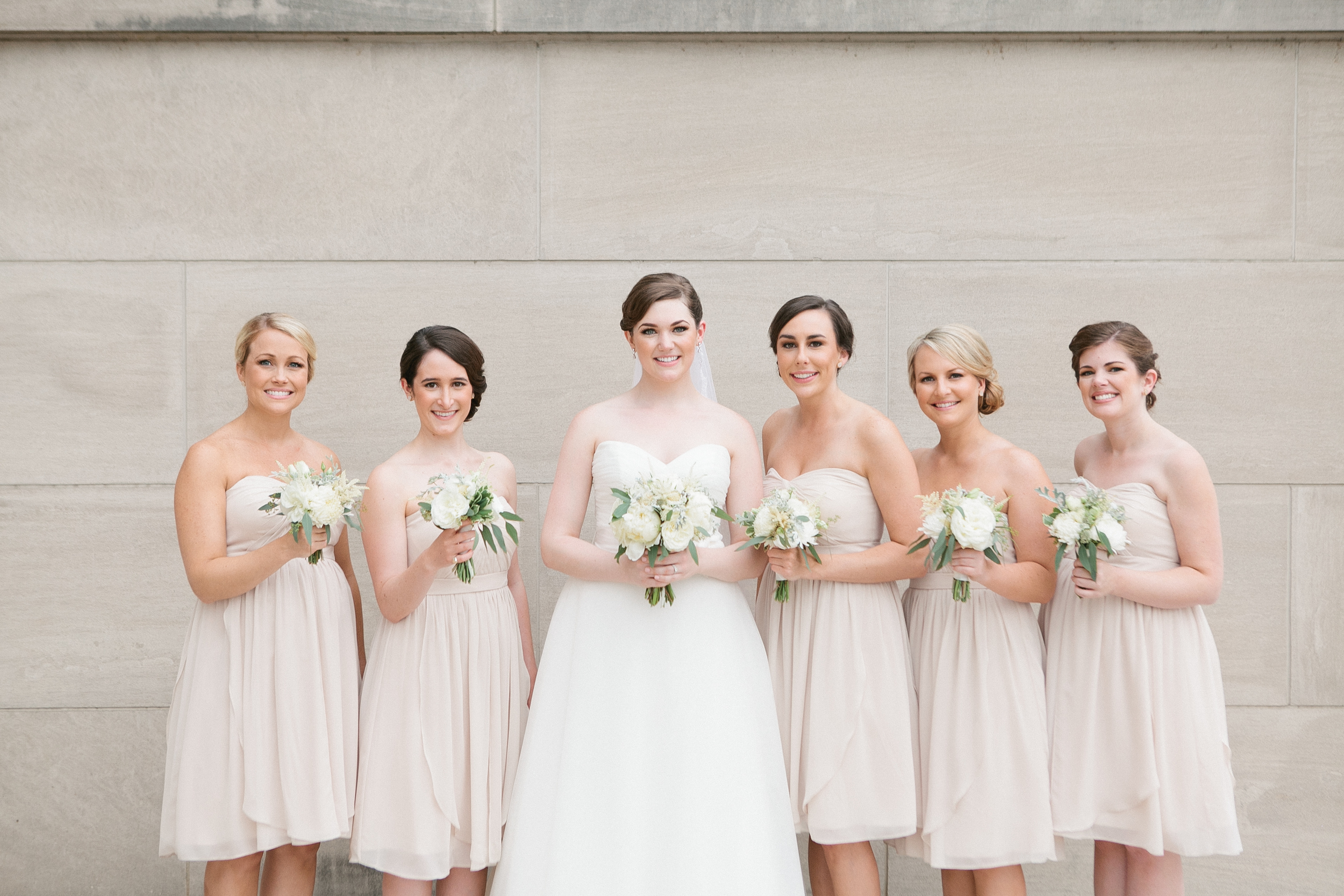 TN State Capitol Wedding // Bride and Bridesmaids // Floral Design