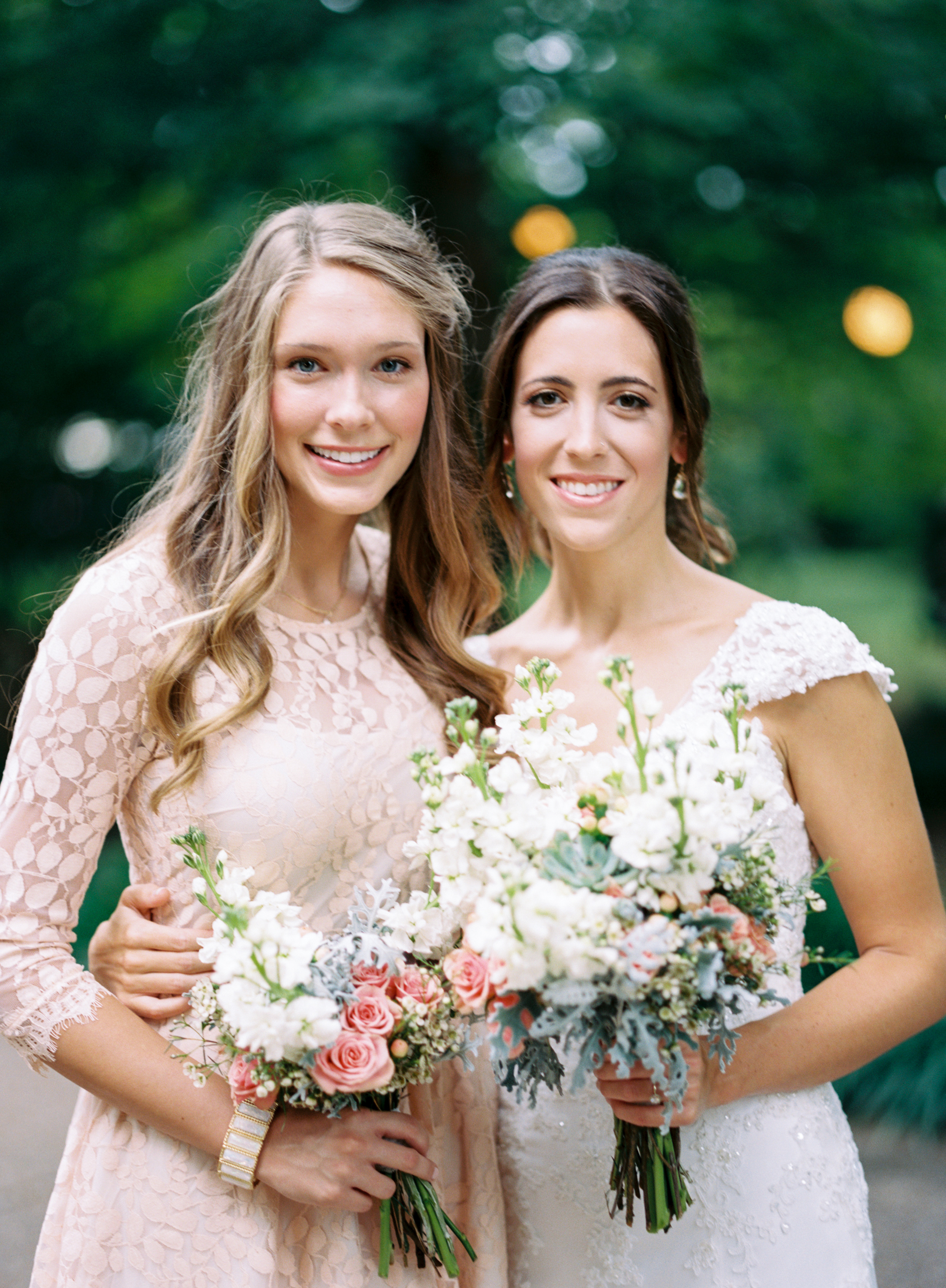 Brides and Bridesmaid bouquets // East Nashville Wedding