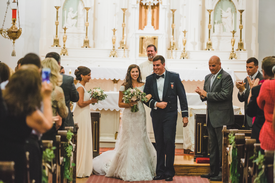 Nashville Wedding at the Church of the Assumption in Germantown
