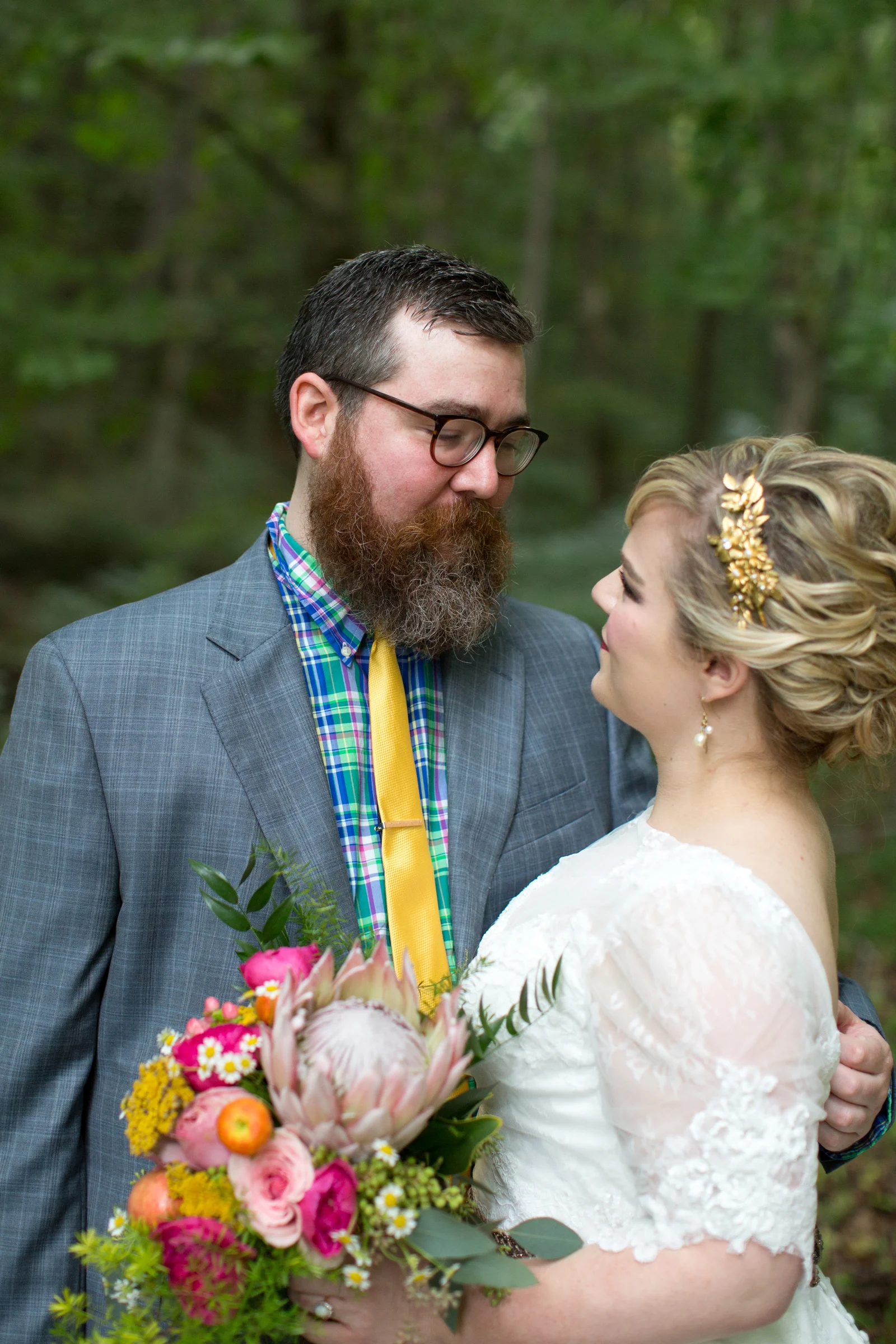 Nashville Bride and Groom at Hachland Hill
