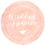 Featured on Wedding Sparrow