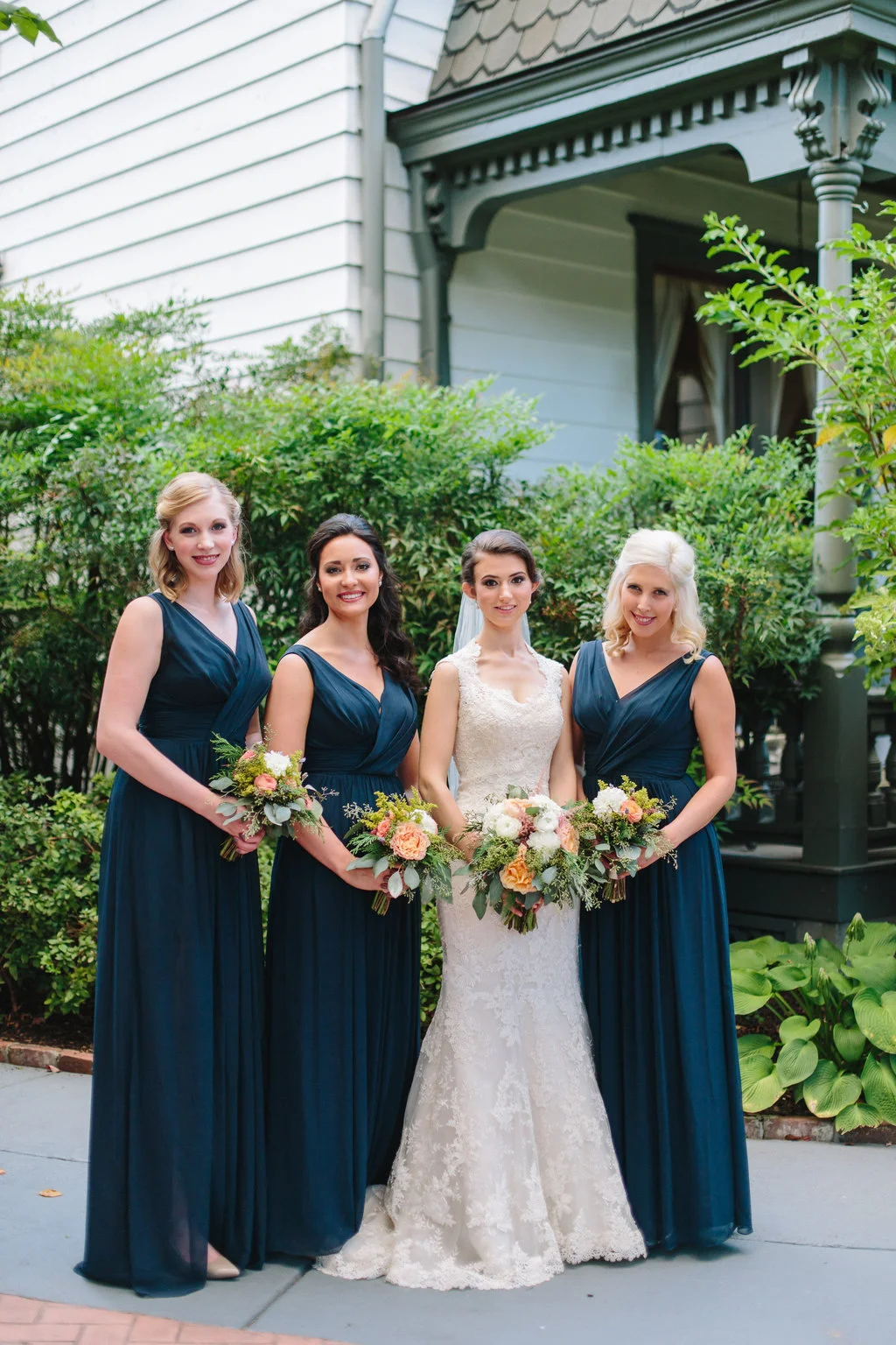 Bride and Bridesmaids Bouquets