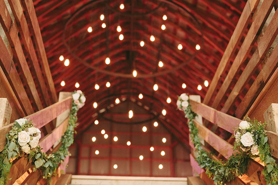Floral Garland // Nashville Vineyard Wedding
