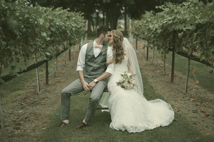 Romantic Vineyard Wedding // Lilac Farms // Nashville Flowers