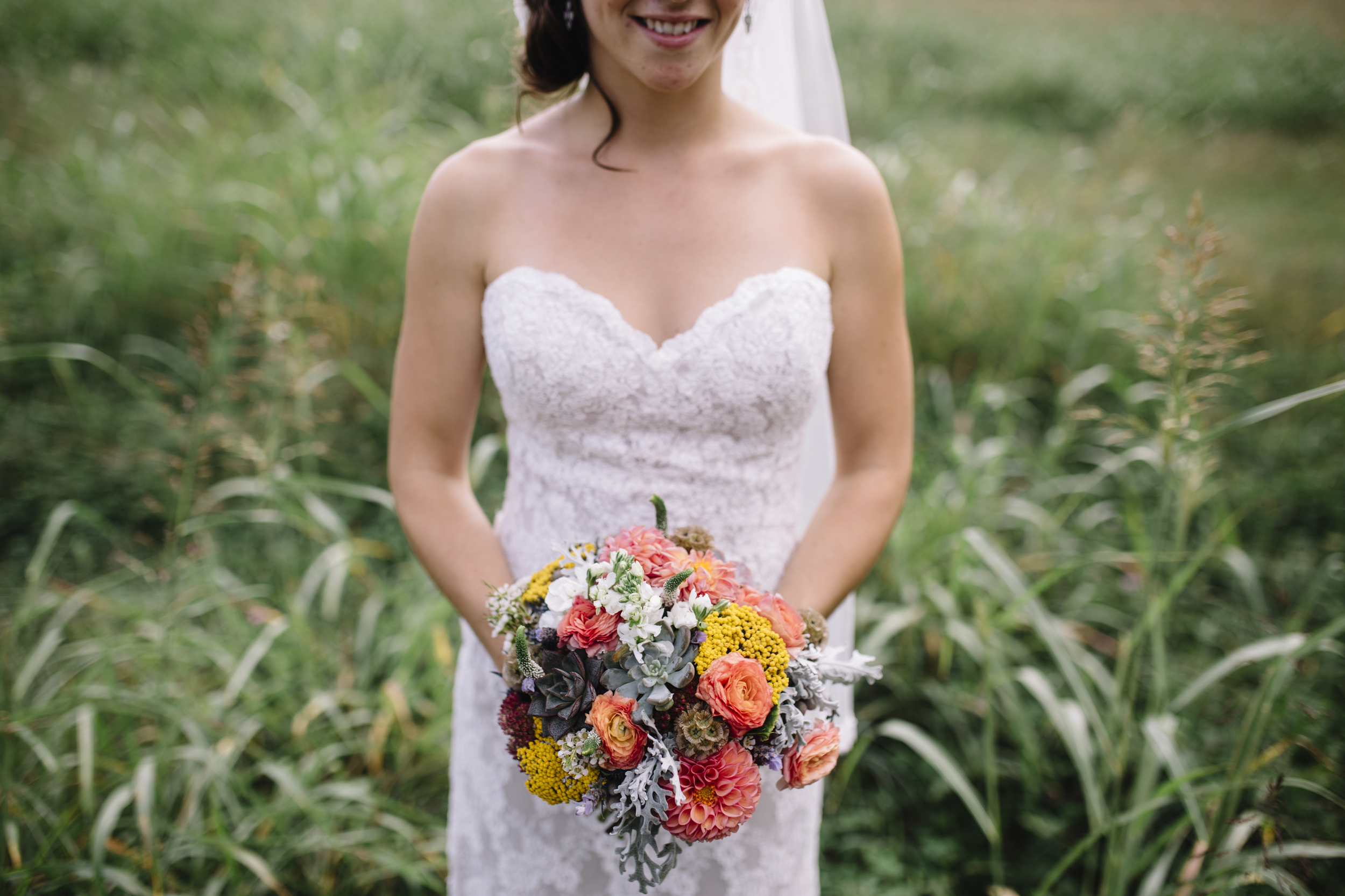Desert Glow Bridal Bouquet // Chattanooga Wedding Flowers