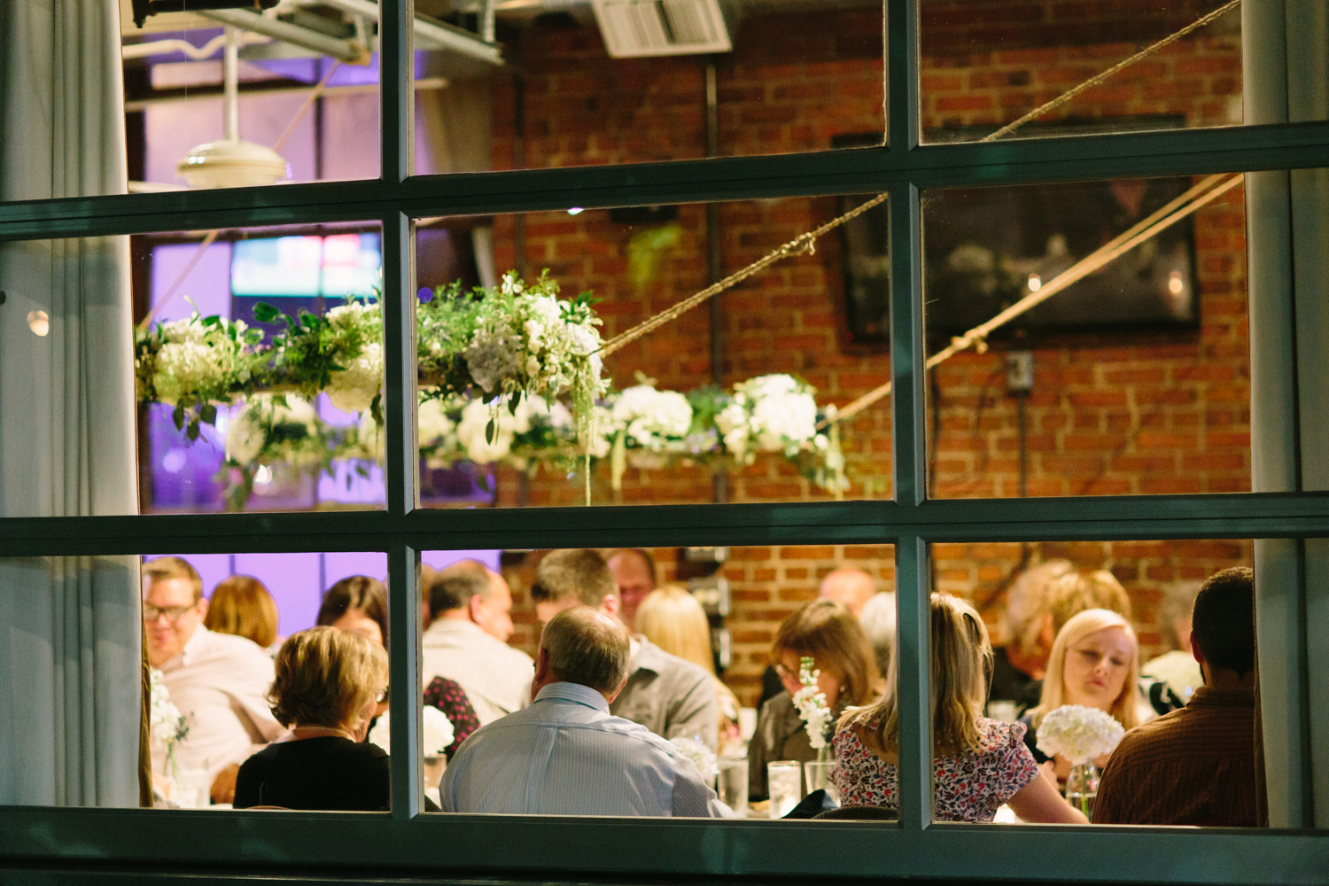Hanging Floral Arrangement // Nashville Wedding Flowers