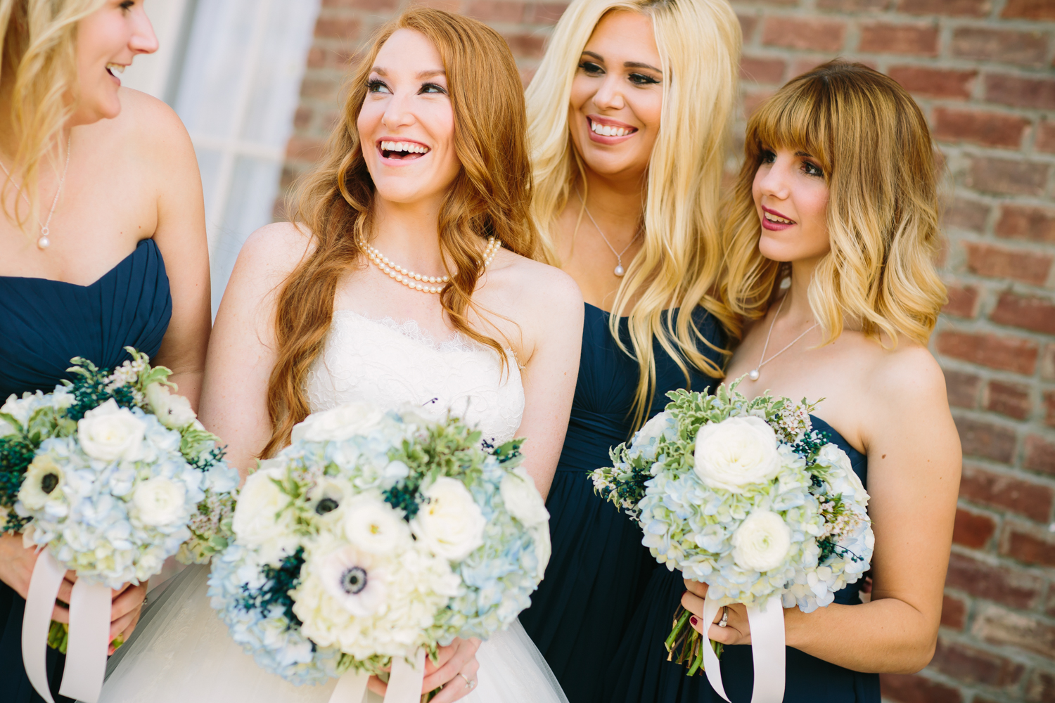 Bride and Bridesmaids Bouquets // Nashville, TN Wedding Flowers