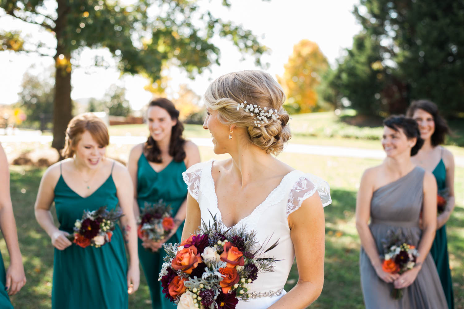 Fall Bouquets // Nashville Wedding Flowers