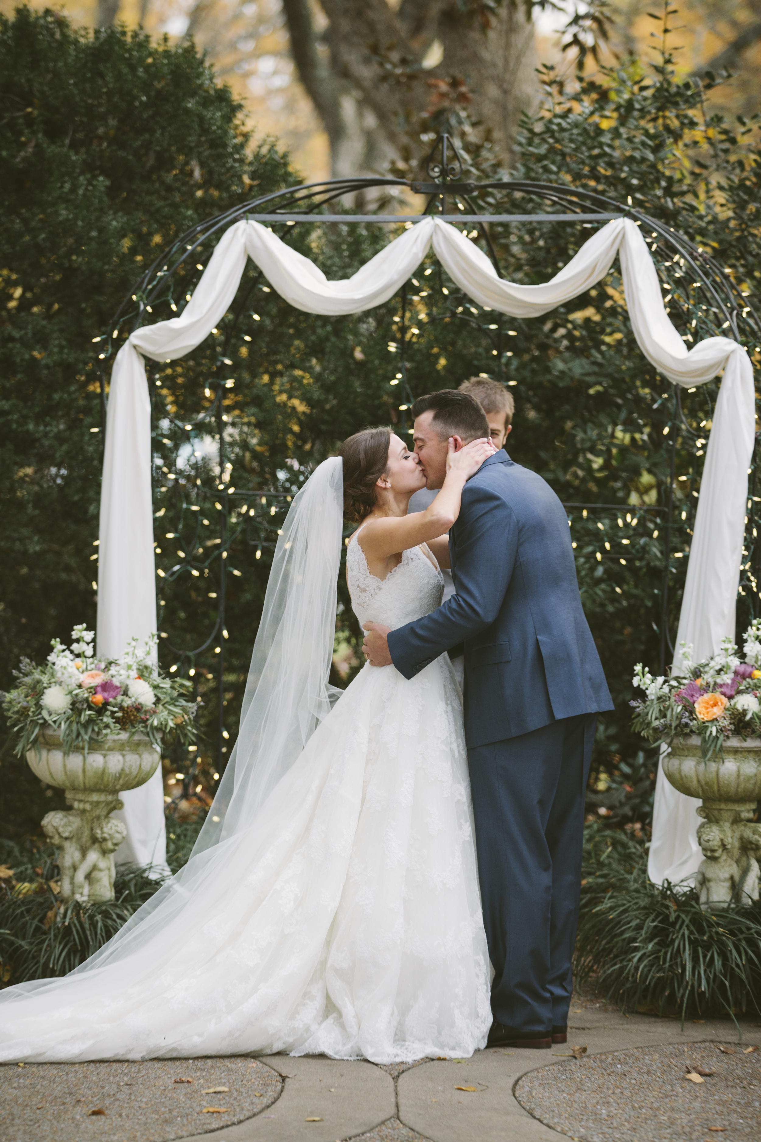 Fall Wedding Ceremony // Nashville Florist