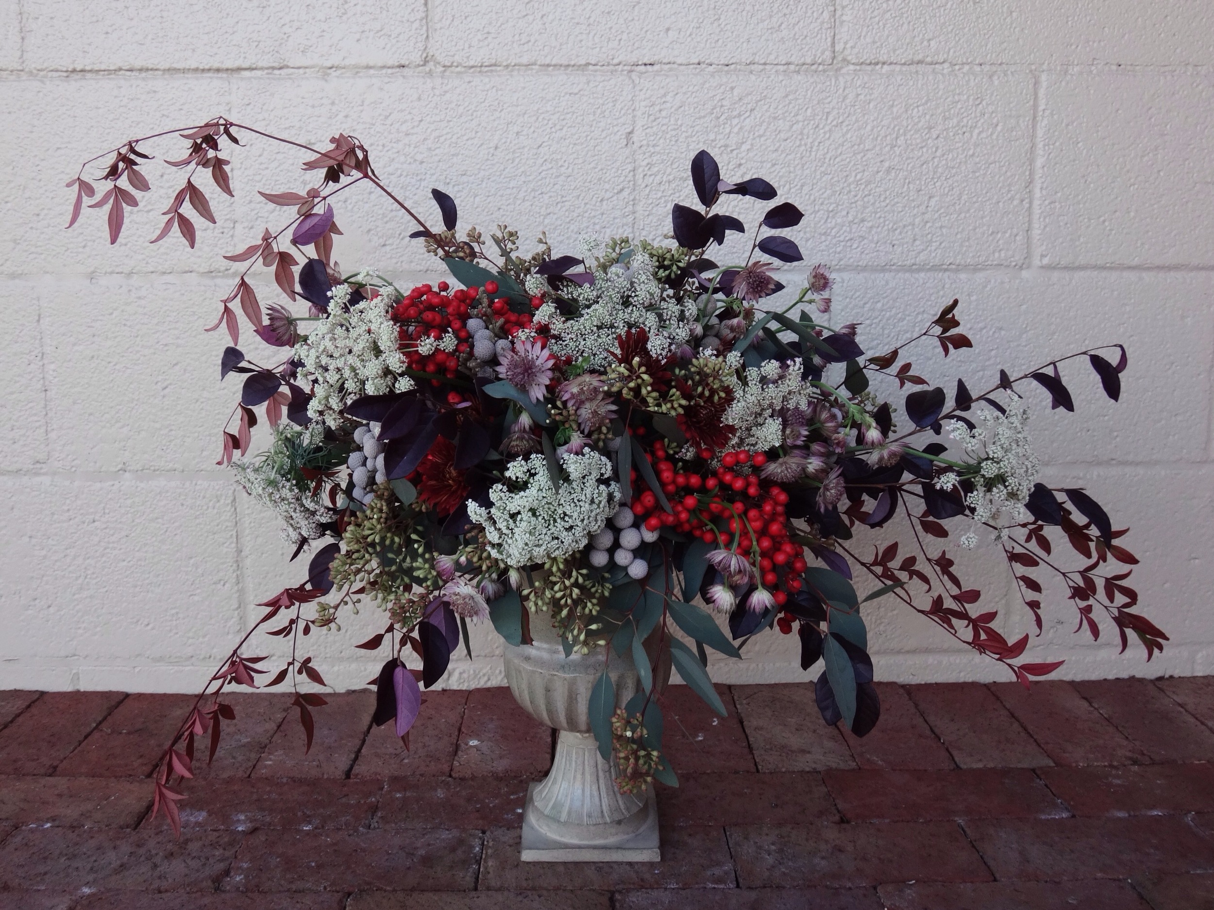 Foraged floral arrangement // Nashville Florist