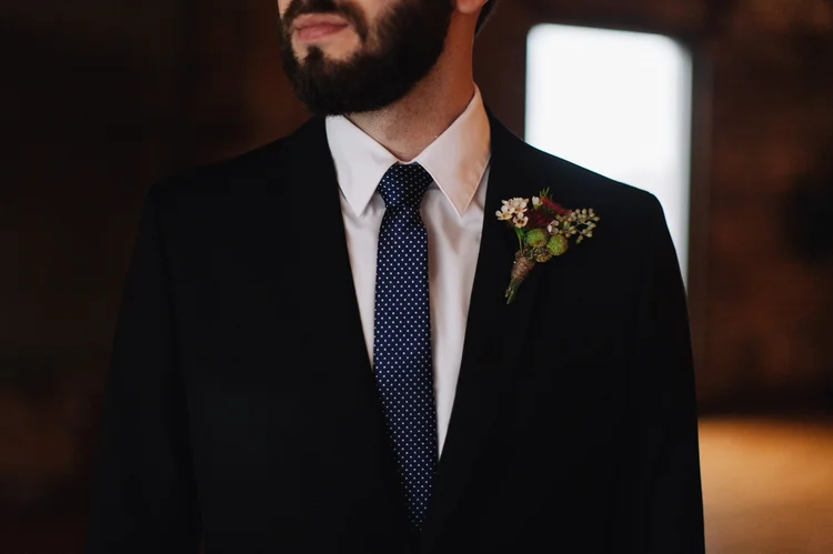 Fall boutonniere