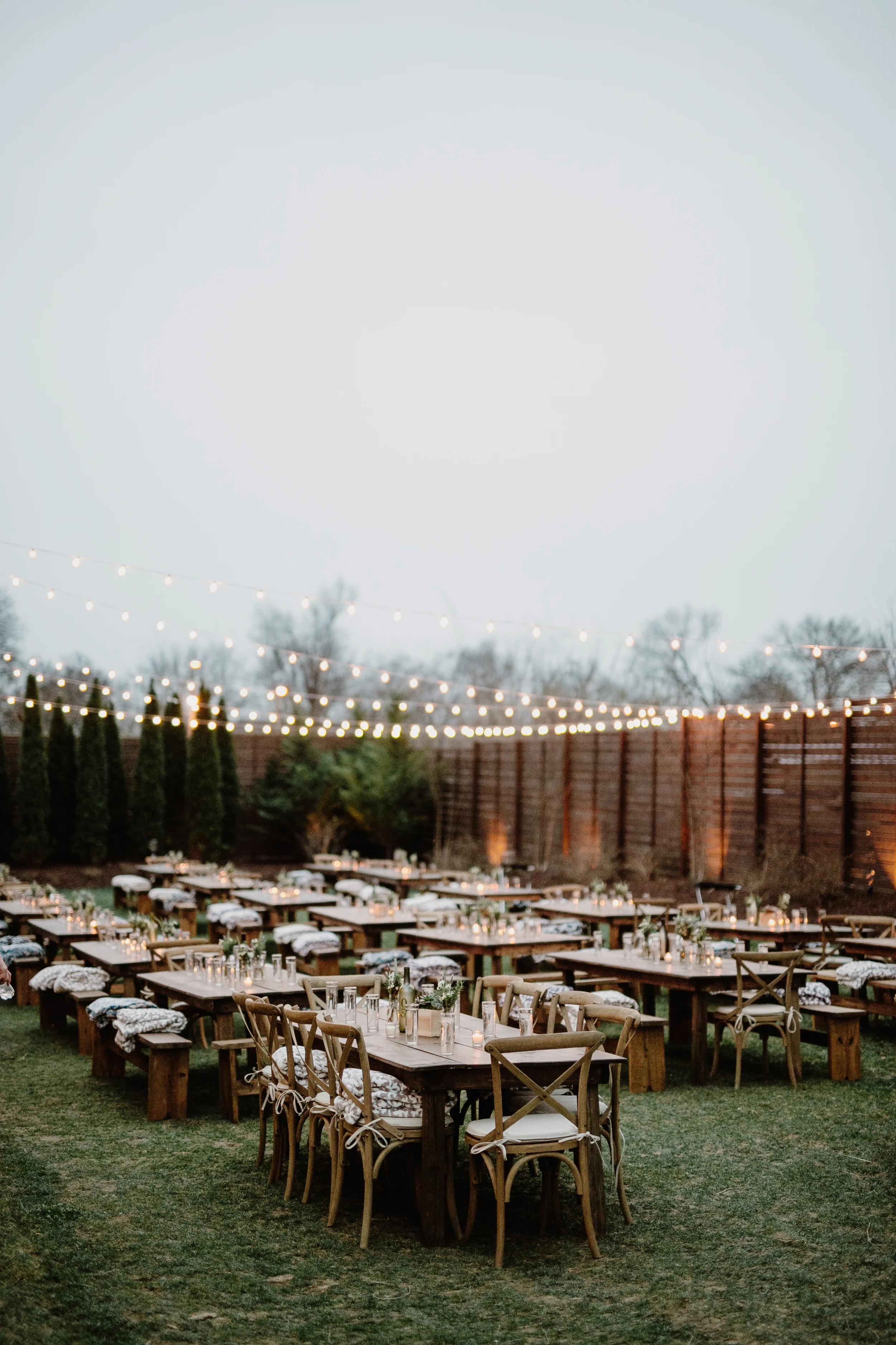 Outdoor wedding at the Cordelle // Nashville Wedding Flowers