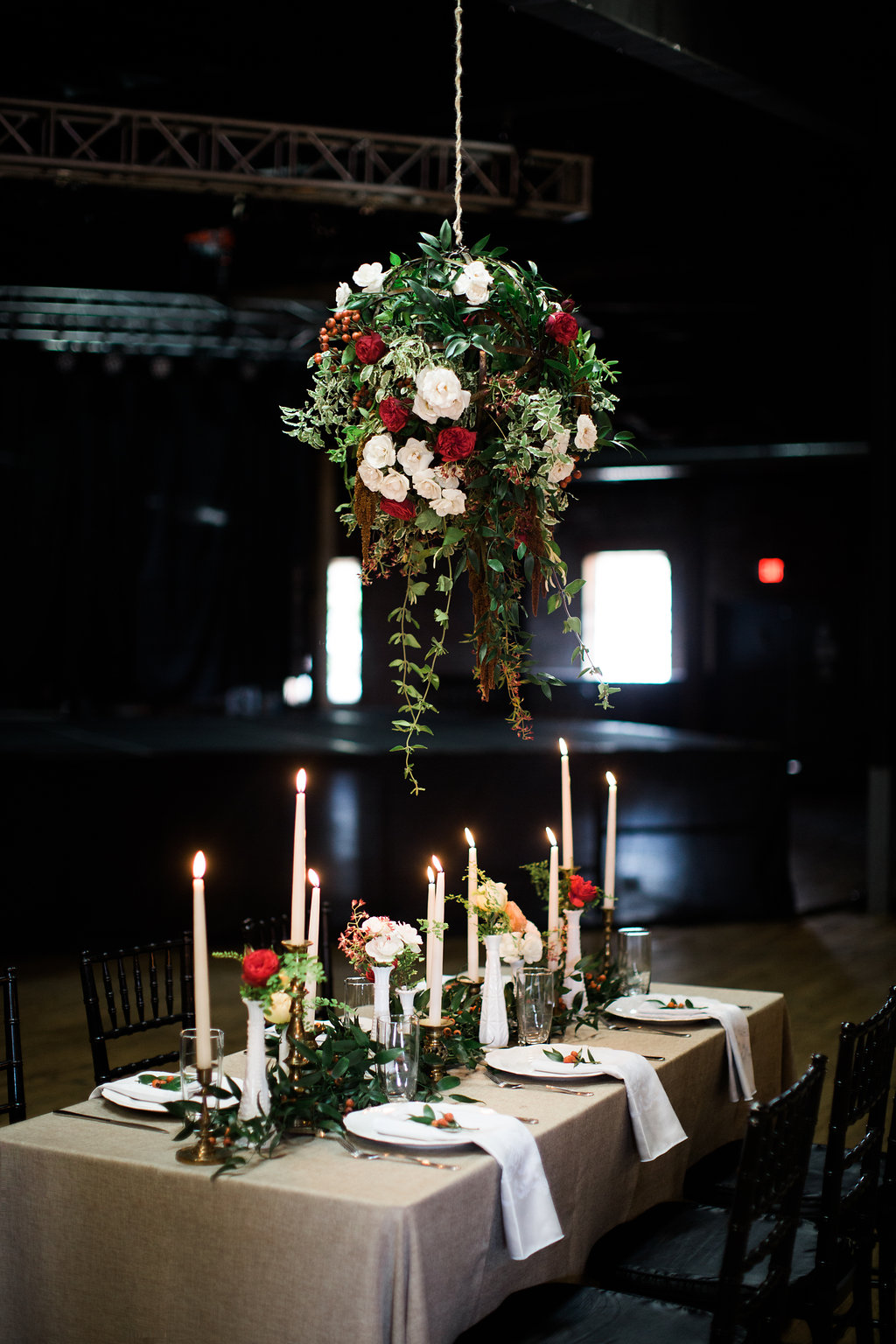 Rustic Italian Head Table Inspiration // Nashville Wedding Florist