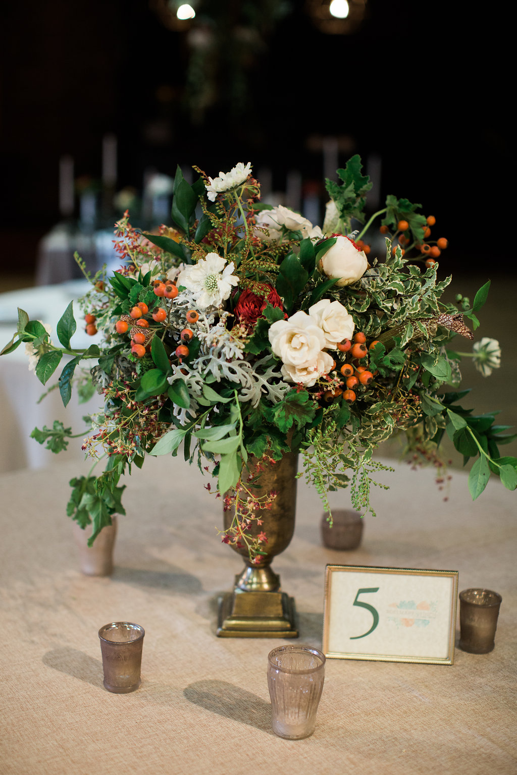 Large floral centerpiece // Nashville Wedding Flowers