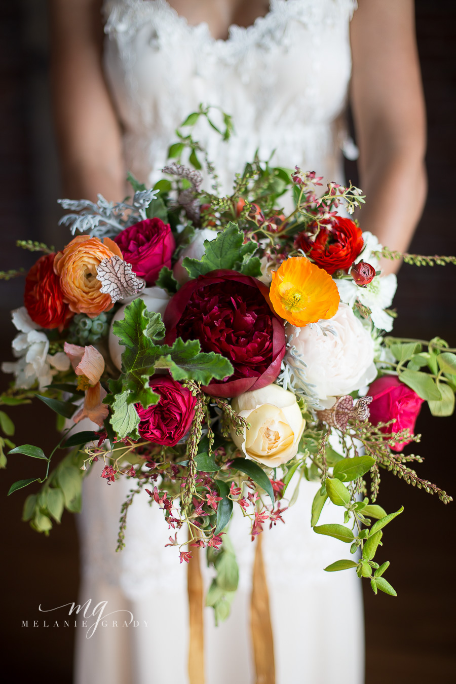 Italian inspired bridal bouquet // Nashville Wedding Florist