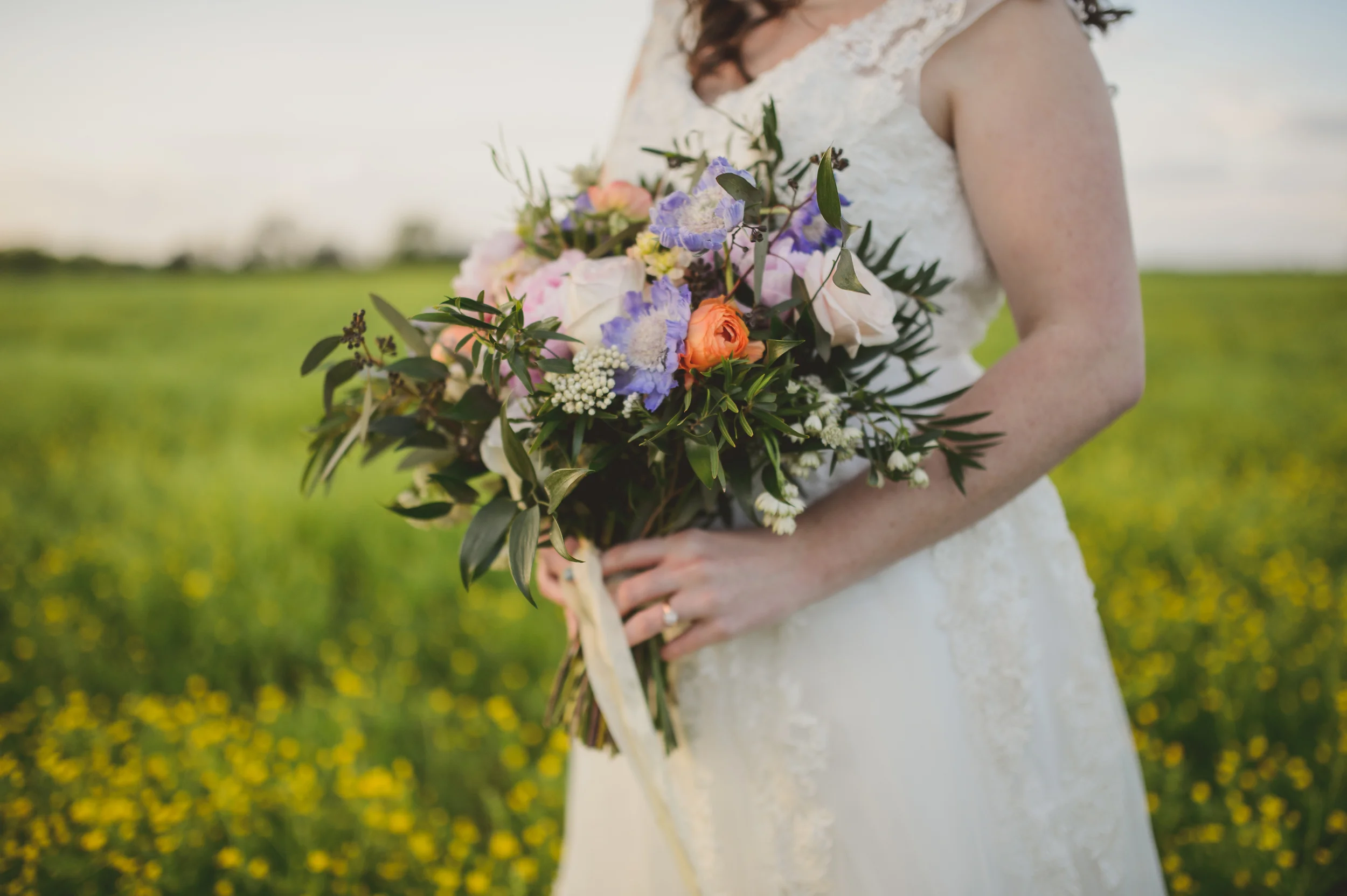 Summer Wedding Bridal Bouquet // Outdoor Nashville Wedding