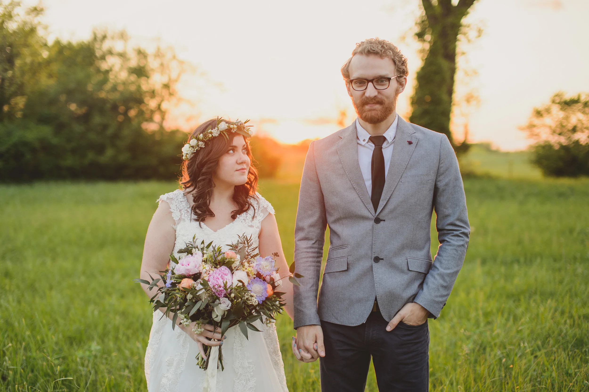 Newlywed Portrait Session // Nashville Wedding Florist